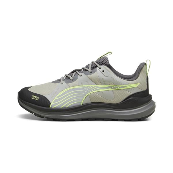 Puma 310095-02 Reflect Lıte Traıl Ptx Smokey Gray-Puma Black-Fızzy Apple Mrd Kosu Ayakkabısı