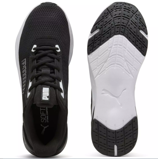 Puma 311095-01 Ftr Wave Black-Whıte-Black Unısex Kosu Ayakkabısı