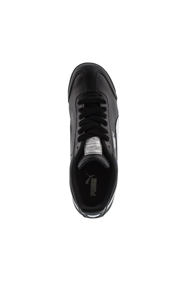 Puma 353572-11 Roma Siyah-Beyaz-Sılv Erkek Spor Ayakkabı
