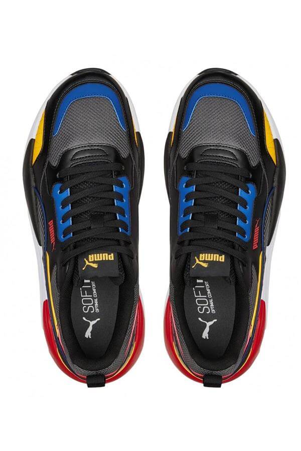 Puma 373108 X-Ray 2 Square Dshadow-Blck-Syellow-Lımoges Erkek Koşu Ayakkabısı