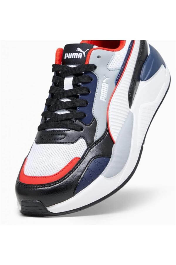 Puma 373108 X-Ray 2 Square Navy-Gray Fog-Gray-Club Red Erkek Koşu Ayakkabısı