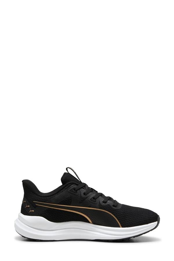 Puma 378768 Reflect Lite Puma Black-Puma Gold Erkek Koşu Ayakkabısı