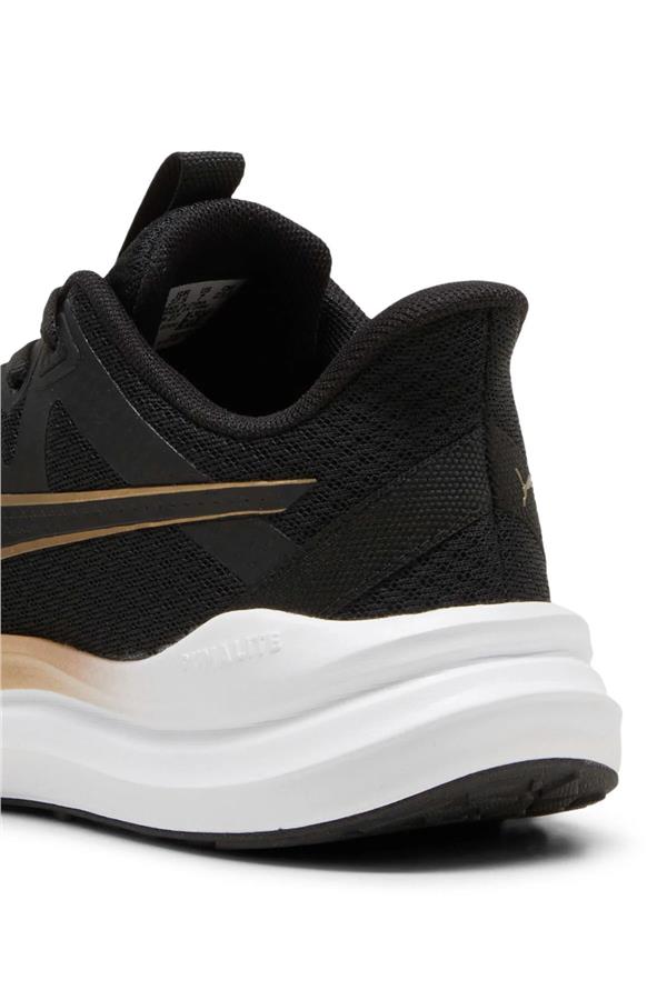 Puma 378768 Reflect Lite Puma Black-Puma Gold Erkek Koşu Ayakkabısı