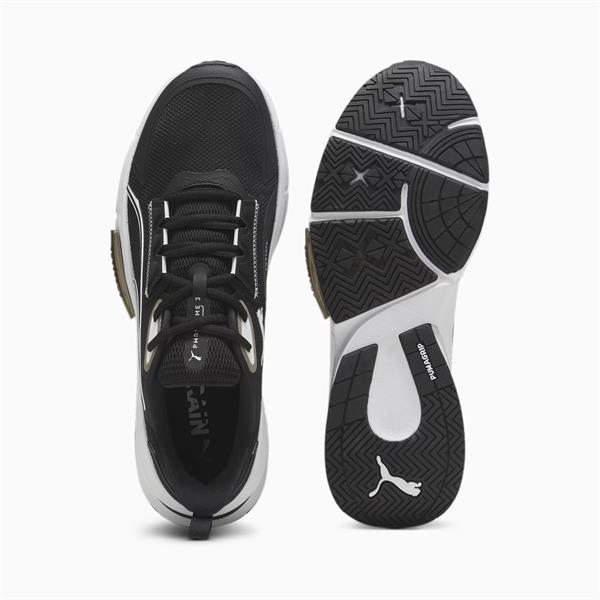 Puma 379482 Pwrframe Tr 3 Puma Black-Puma White-Stgray Erkek Koşu Ayakkabısı