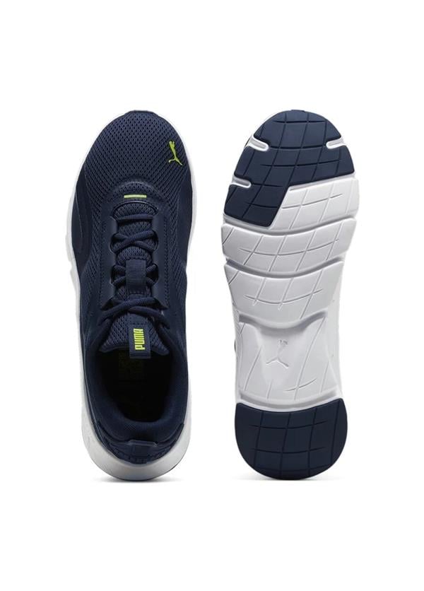 Puma 379535 Flexfocus Lite Club Navy-Lime Pow Erkek Koşu Ayakkabısı