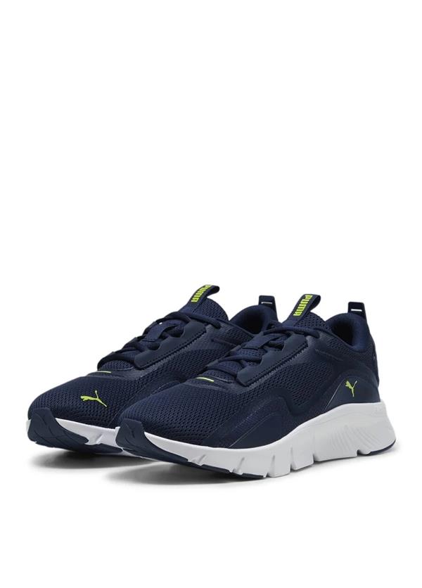 Puma 379535 Flexfocus Lite Club Navy-Lime Pow Erkek Koşu Ayakkabısı
