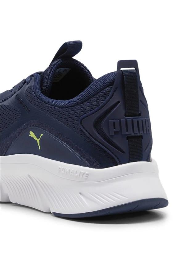 Puma 379535 Flexfocus Lite Club Navy-Lime Pow Erkek Koşu Ayakkabısı
