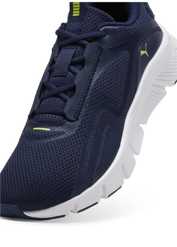 Puma 379535 Flexfocus Lite Club Navy-Lime Pow Erkek Koşu Ayakkabısı
