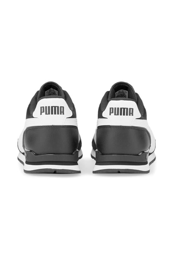 Puma 384640 01 St Runner V3 Mesh Black-White Yetişkin Unıseks Yürüyüş Ayakkabı