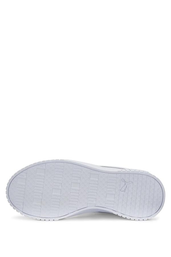 Puma 386185-02 Carına 2.0 Jr Puma Whıte-Puma Whıte-Puma Sılver Zenne Sneaker Ayakkabı