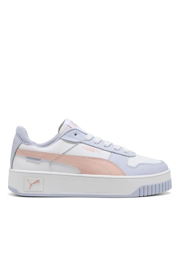 Puma 389390 40 Carına Street Puma Whıte-Rose Quartz-Cool Weather Zenne Yuruyus Ayakkabısı