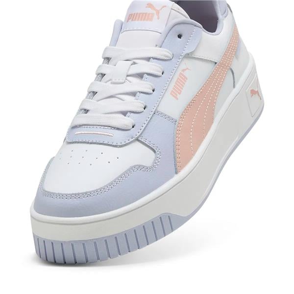 Puma 389390 40 Carına Street Puma Whıte-Rose Quartz-Cool Weather Zenne Yuruyus Ayakkabısı