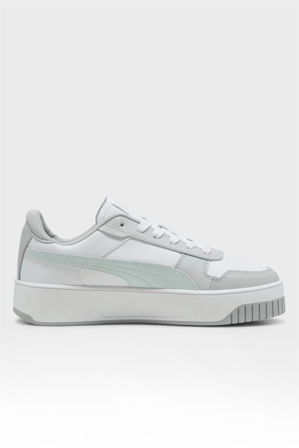 Puma 389390 43 Carına Street Puma Whıte-Peaceful Blue-Cool Lıght Gray Zenne Yuruyus Ayakkabısı