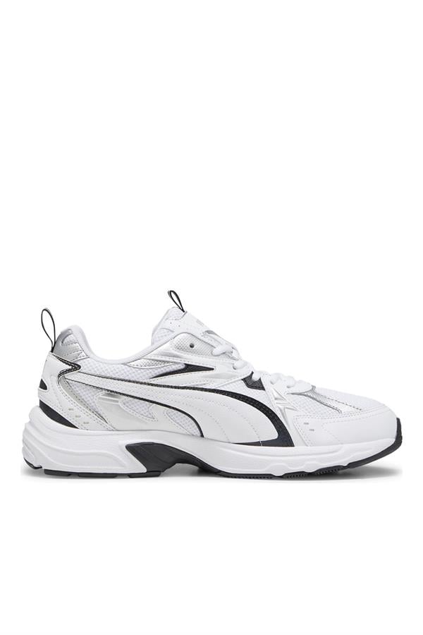 Puma 392322 01 Mılenıo Tech Puma White-Puma Black-Puma Sılver Yetişkin Uniseks Sneaker