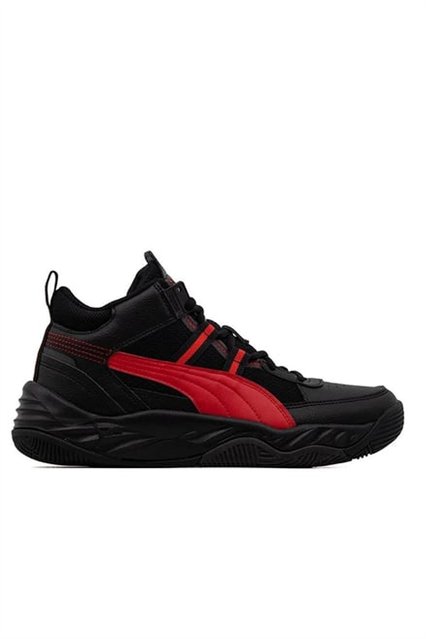 Puma 392329 03 Puma Rebound Future Nextgen Puma Black-For All Time Red-Dark Coal Yetişkin Erkek Sneaker Ayakkabısı