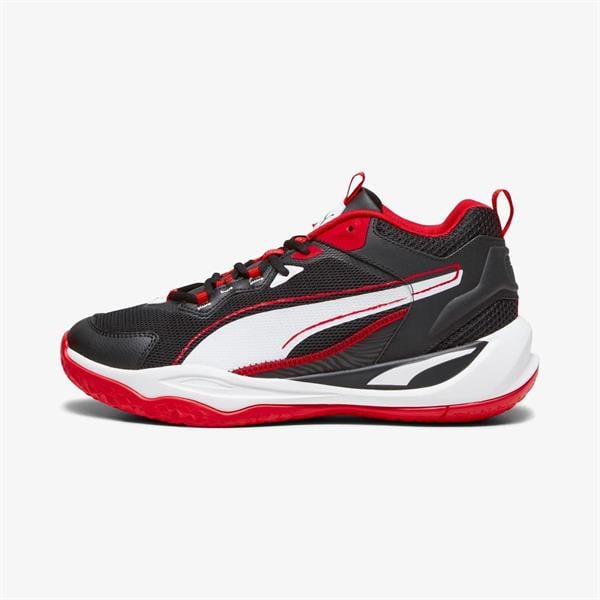 Puma 392330 Playmaker 2023 Puma Black-Puma White- Red Erkek Basketbol Ayakkabısı
