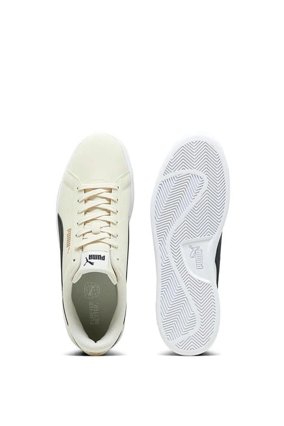Puma 392336 04 Puma Smash 3.0 Buck Alpıne Snow-Puma Black-Puma Gold-Puma White Yetişkin Erkek Tennıs Sneaker