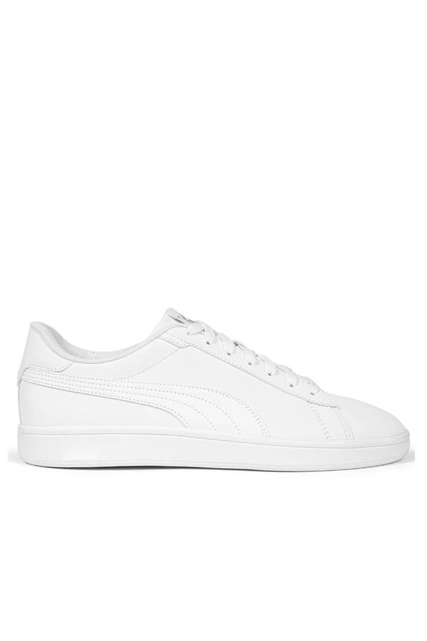 Puma 392336-09 Puma Smash 3.0 Buck Puma Whıte-Puma Whıte Mrd Sneaker Ayakkabı