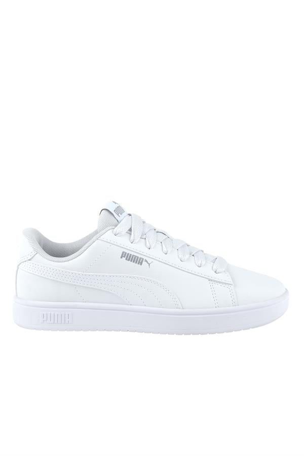 Puma 394251-01 Puma Rıckıe Classıc Puma Whıte-Puma Sılver Unısex Yuruyus Ayakkabısı