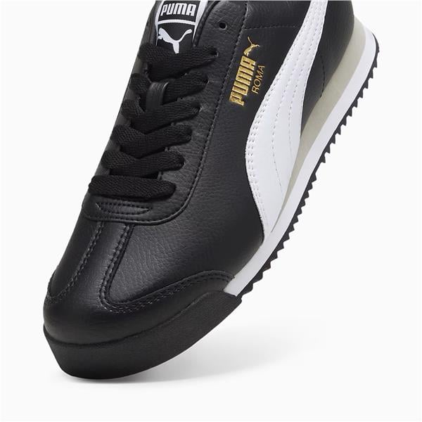 Puma 396868 02 Roma 24 Standard Puma Black-Puma Whıte-Smokey Gray Unısex Yuruyus Ayakkabısı