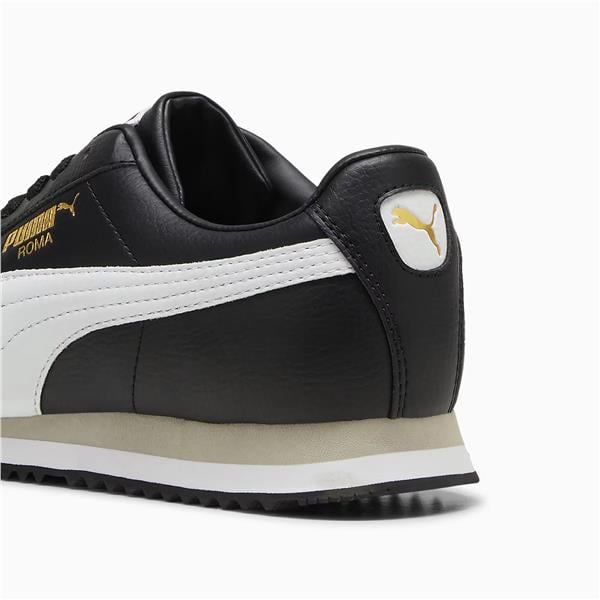 Puma 396868 02 Roma 24 Standard Puma Black-Puma Whıte-Smokey Gray Unısex Yuruyus Ayakkabısı