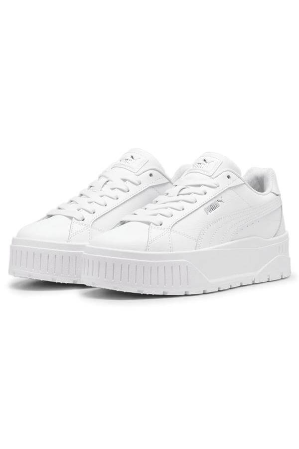 Puma 397456 02 Karmen Iı L Puma Whıte-Puma Whıte-Puma Sılver Zenne Yuruyus Ayakkabısı