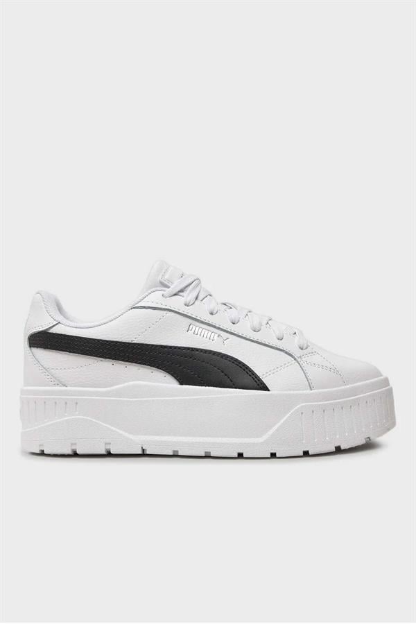 Puma 397456 03 Karmen Iı L Puma Whıte-Puma Black-Puma Sılver Zenne Yuruyus Ayakkabısı