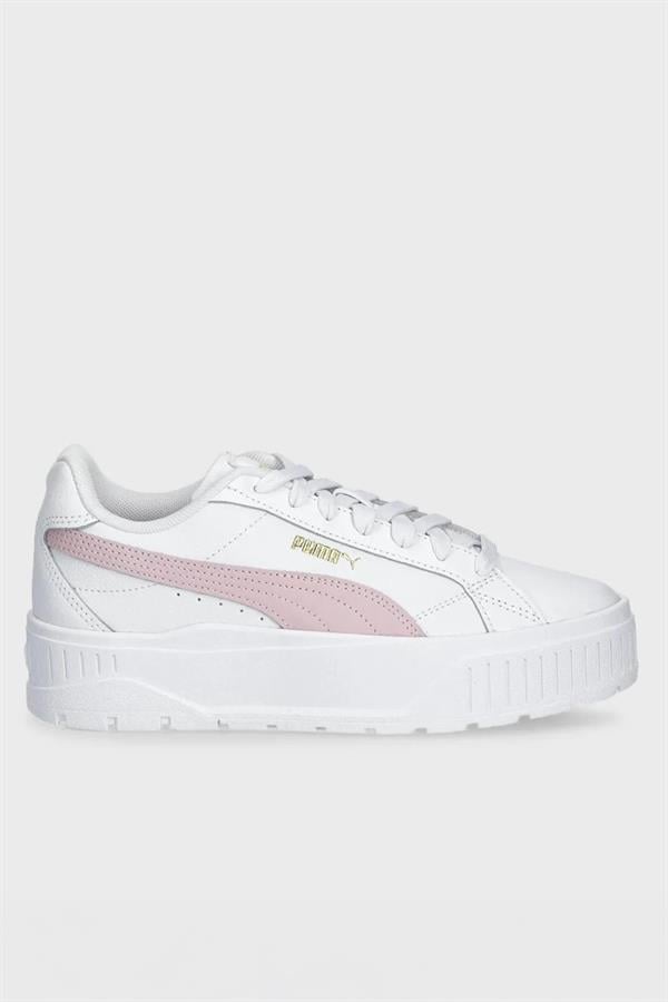 Puma 397456 12 Karmen Iı L Puma Whıte-Rose Mauve Zenne Yuruyus Ayakkabısı