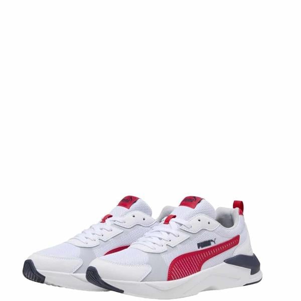 Puma 400229 03 X-Ray 3 Lt Puma Whıte-For All Tıme Red-Puma Navy Mrd Yuruyus Ayakkabısı