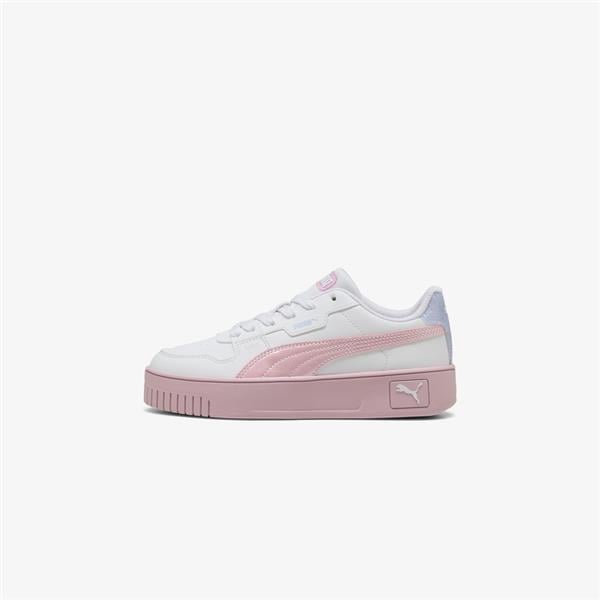Puma 400612 01 Carına Street Blurrydreamsjr Puma Whıte-Rose Mauve-Cool Weather Zenne Yuruyus Ayakkabısı