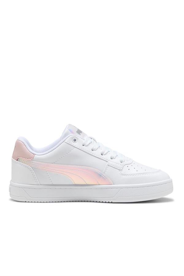 Puma 401567 01 Puma Caven 2.0 Holo 2.0 Jr Puma Whıte-Mauve Mıst-Puma Sılver Zenne Yuruyus Ayakkabısı