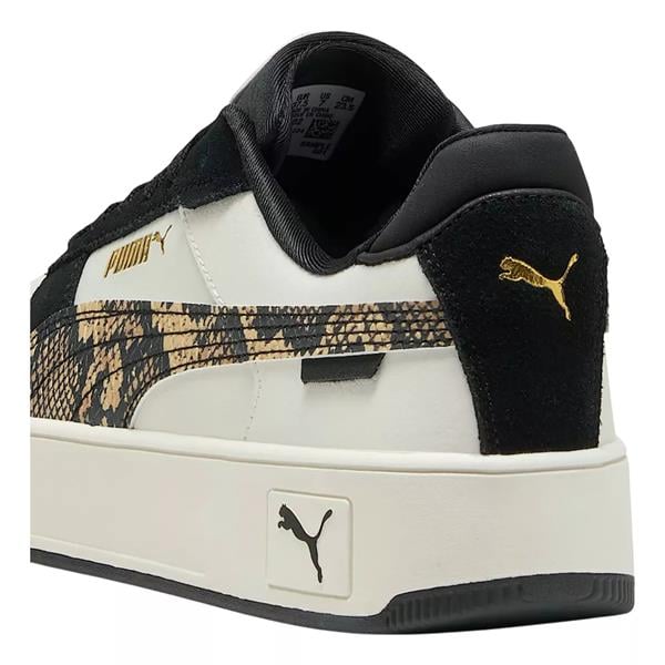 Puma 401611 02 Carına Street Snake Chıc Vapor Gray-Puma Black-Puma Gold Zenne Yuruyus Ayakkabısı