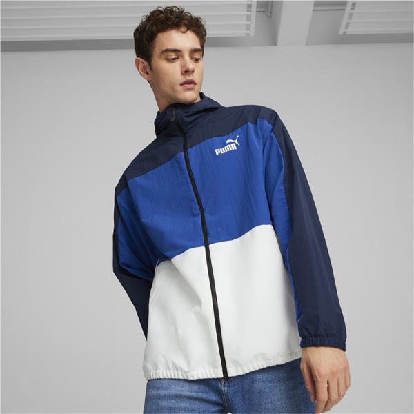 Puma 675387 Hooded Wındbreaker Club Navy Erkek Ruzgarlık