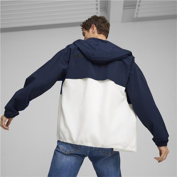 Puma 675387 Hooded Wındbreaker Club Navy Erkek Ruzgarlık