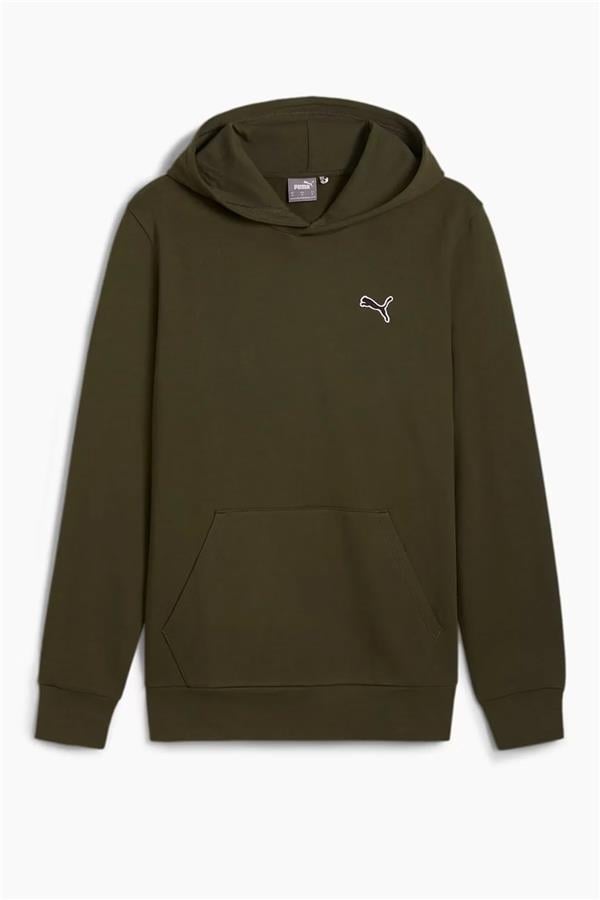 Puma 676814-70 Better Essentıals Hoodıe Dark Olıve Erkek Sweatshırt