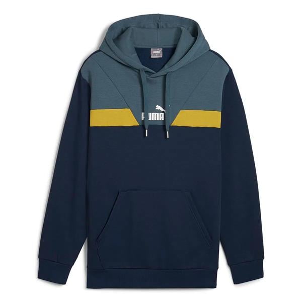 Puma 681731-14 Puma Power Colorblock Hoodıe Club Navy Erkek Sweatshırt