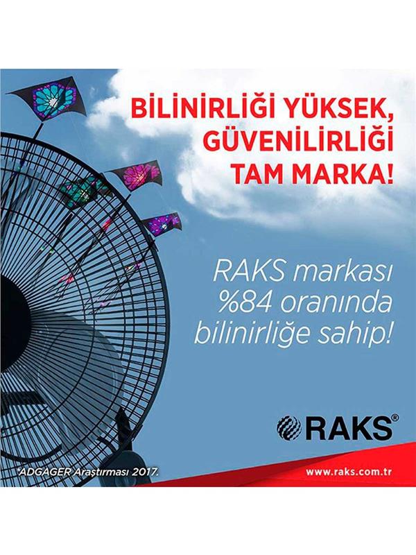 Raks Wf20 Power Sanayi Tipi Duvar Vantilatörü