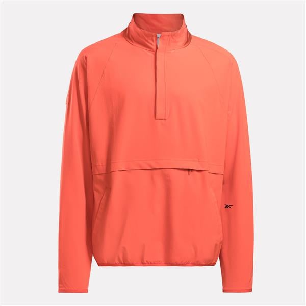 Reebok 100075695 Actıv Coll Skystretch Woven Anorak Kırmızı Erkek Ruzgarlık
