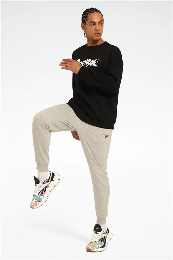 Reebok A10205550708010 5M New Id Reg Jogger Grı Melanj Erkek Esofman Alt