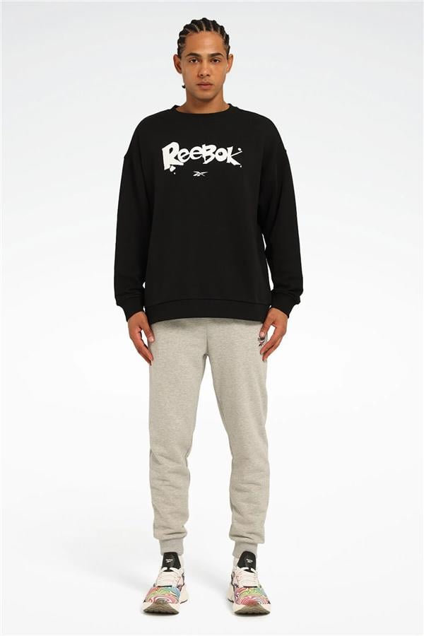 Reebok A10205550708010 5M New Id Reg Jogger Grı Melanj Erkek Esofman Alt