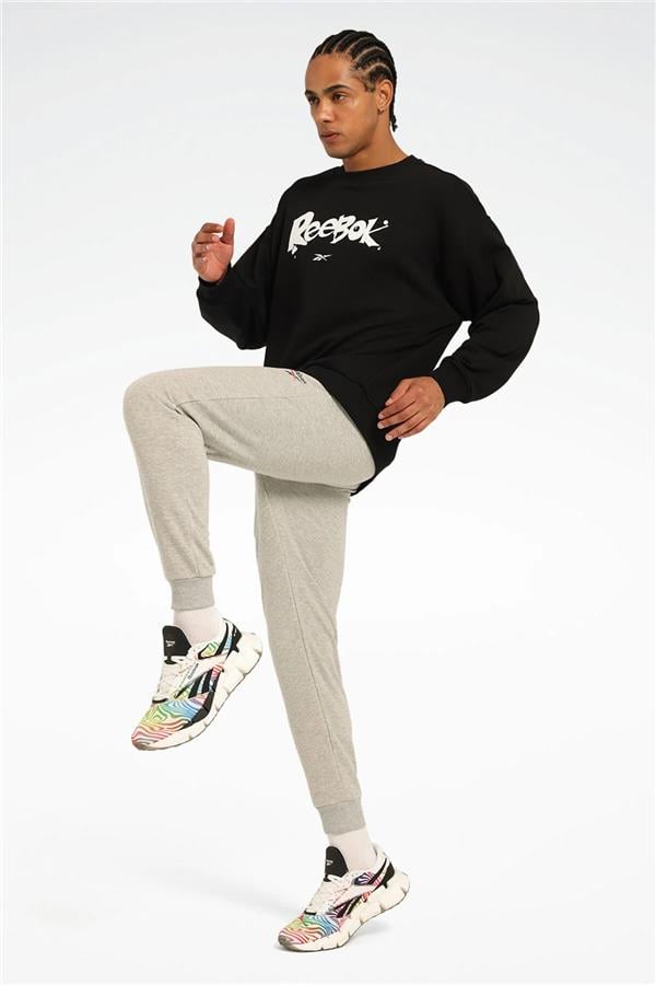 Reebok A10205550708010 5M New Id Reg Jogger Grı Melanj Erkek Esofman Alt
