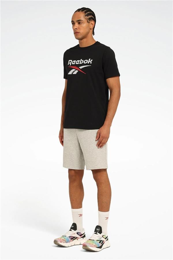 Reebok A10205574208010 5M New Id Reg Short Grı Melanj Erkek Sort