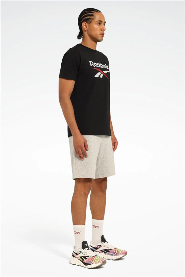 Reebok A10205575608010 5M New Id Reg Tee Sıyah Erkek Kısa Kollu T-Shırt