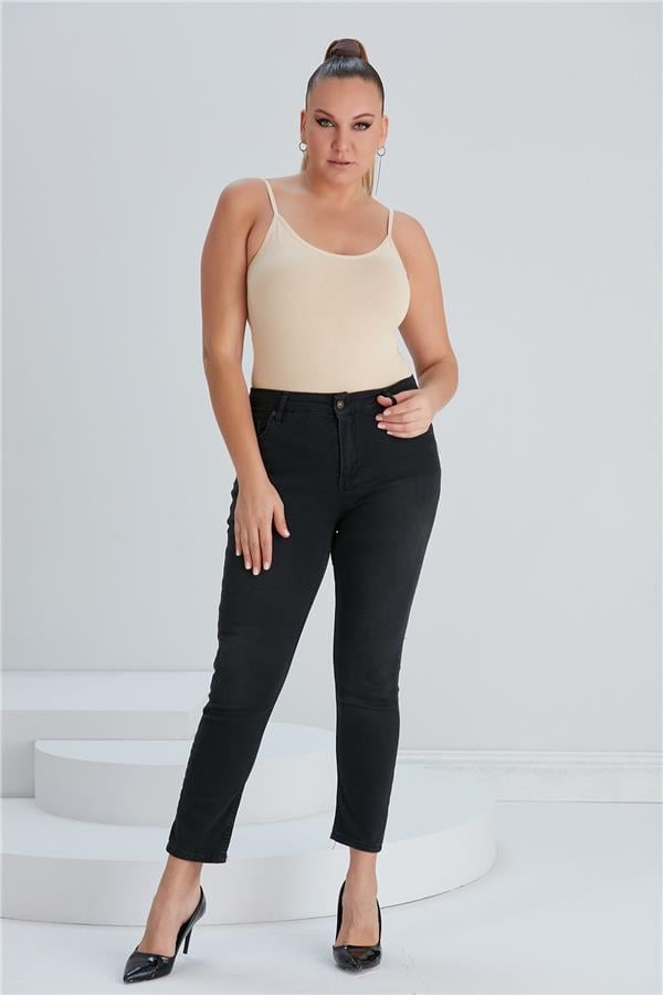 Gölbaşı 1465 Kım.Füme (Antrasıt) 226 Kadın Kot Pantolon