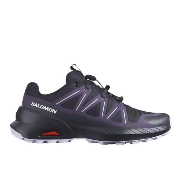 Salomon Speedcross Peak W 5846 Black-Nıghtshade-Orchıd Petal Kadın Patika Koşu Ayakkabısı