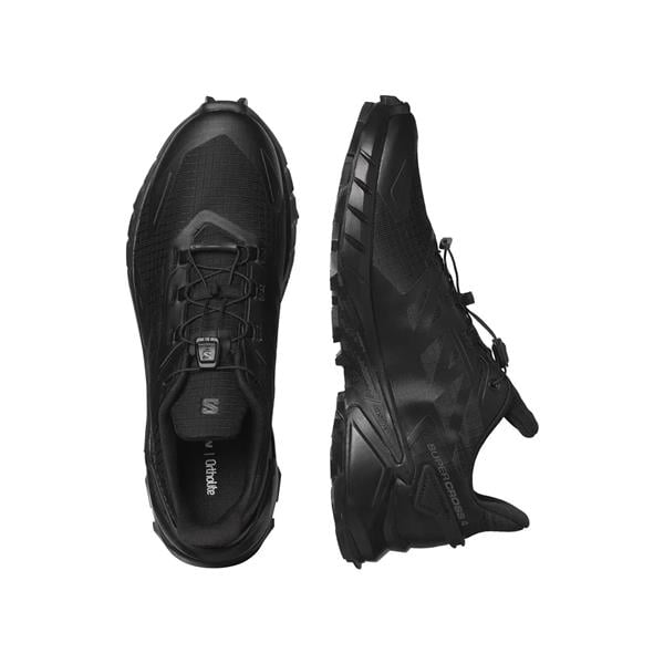 Salomon Supercross 4 22722 Black-Black-Black Erkek Patika Koşu Ayakkabısı