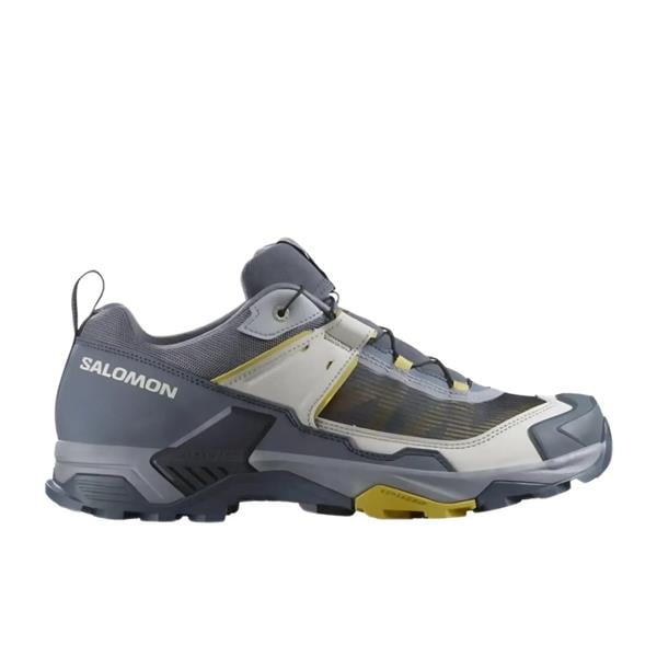 Salomon X Ultra 5 5860 Monument-Turbulence-Spıcy Mustard Erkek Outdoor Ayakkabı