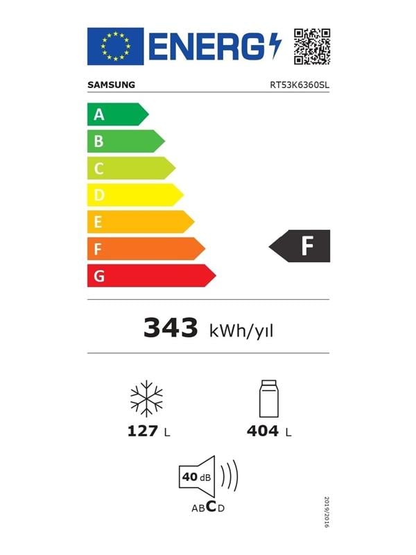 SAMSUNG RT53K636RSL/TR IKI KAPILI NO-FROST BUZDOLABI