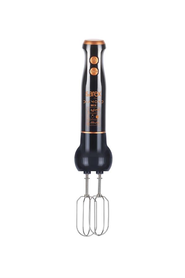 SAREX SR-2010 DIAMOND MIX BLENDER SET SIYAH