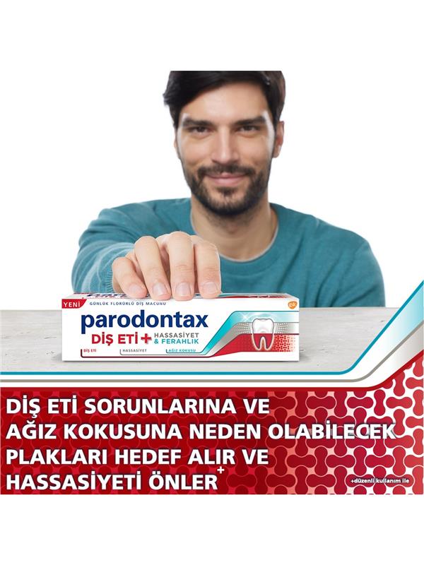 SENSODYNE 75 ML  P.DONTAX DIS ETI+HASSASIYET FERAHLIK